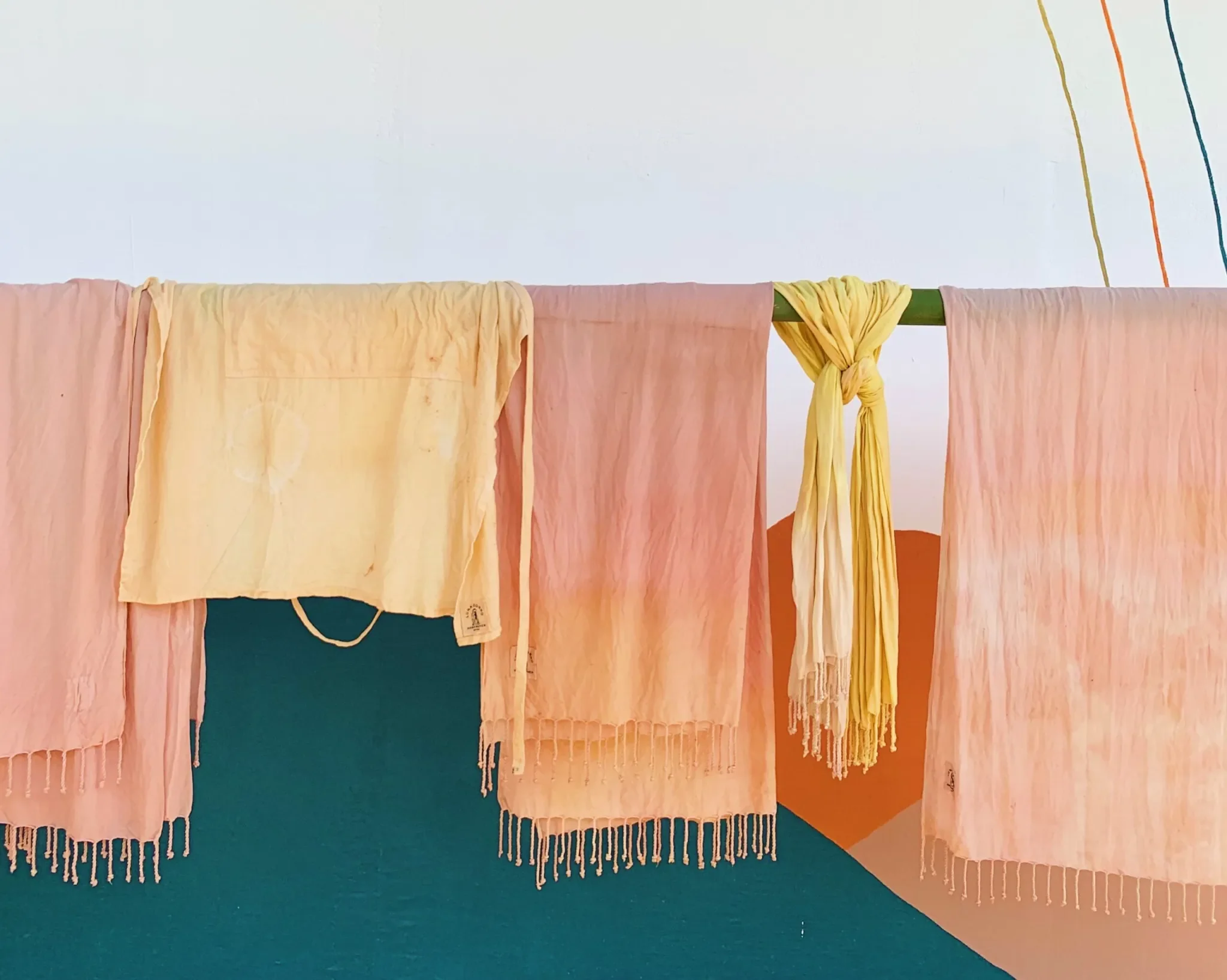 Another Use for the Turmeric in Your Pantry: Tie-Dyeing Pillowcases